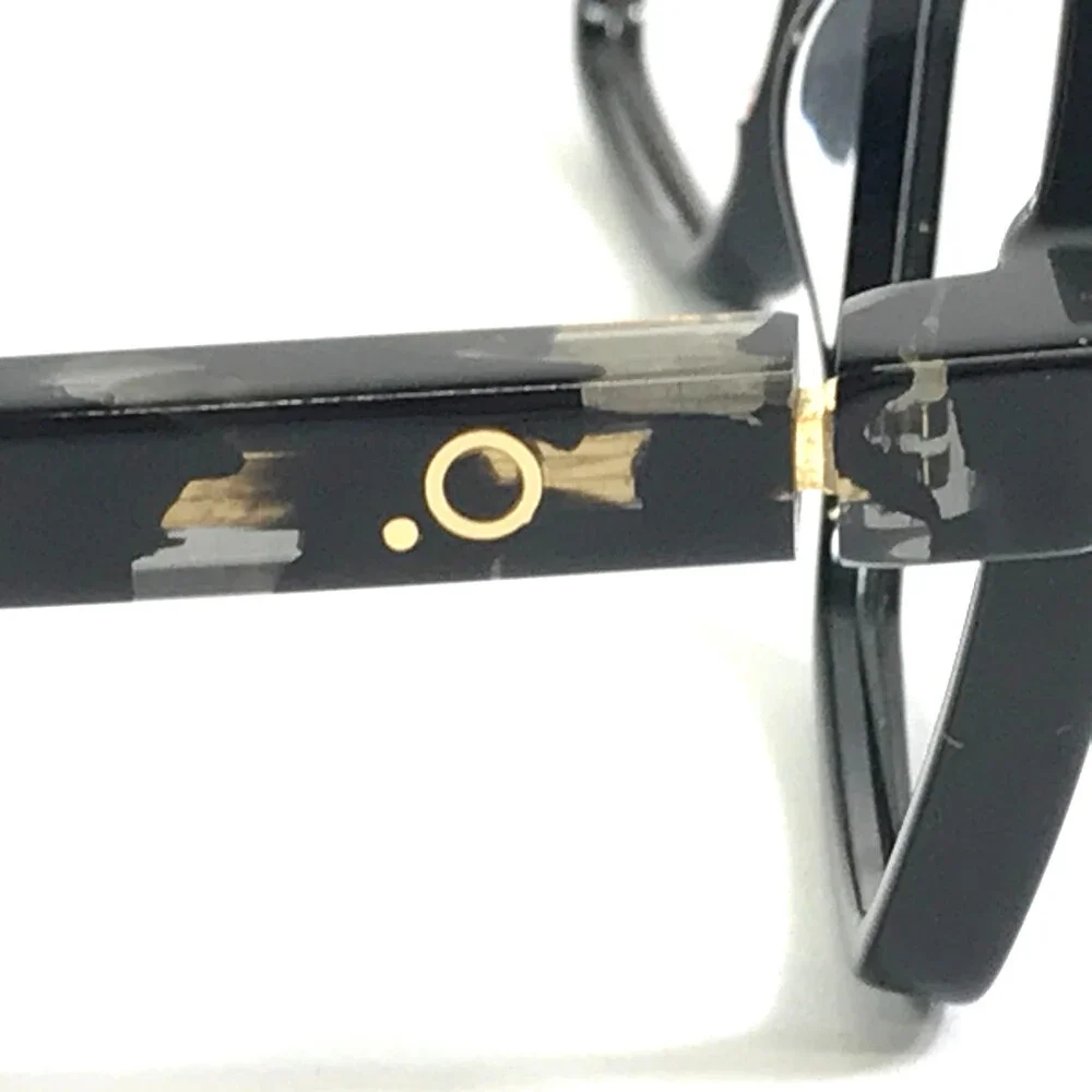 Etnia Barcelona Eyeglasses Frames XYLO BK Black Geometric Hexagonal 51-16-135